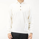 Polo in misto lana e cashmere Amaranto