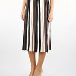 Gonna Multicolor in viscosa plissé PLEIADI 17 MAX MARA WEEKEND 