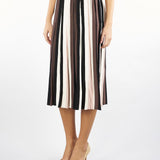 Gonna Multicolor in viscosa plissé PLEIADI 17 MAX MARA WEEKEND 