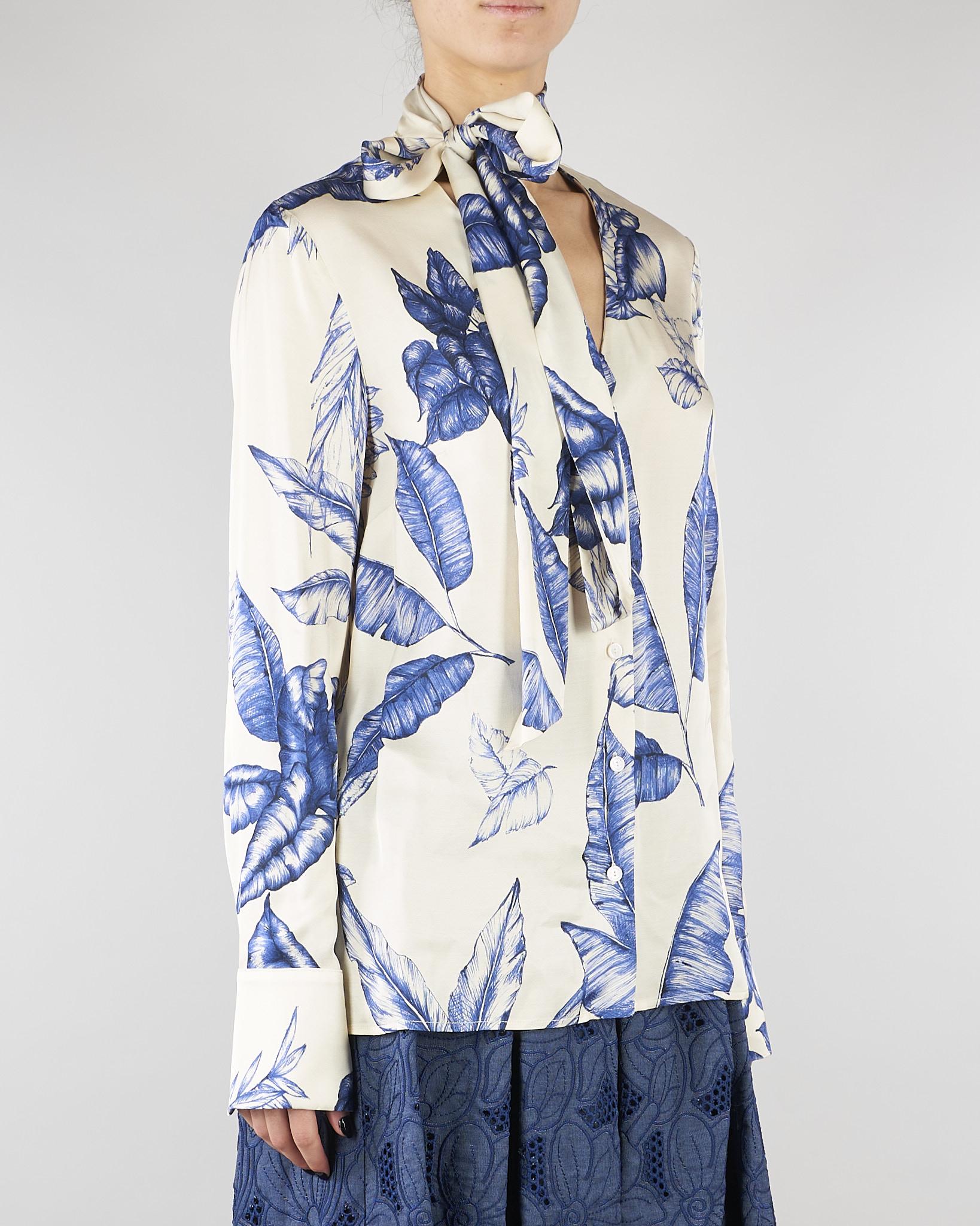 Camicia Burro- Blu a fantasia E3664240 81 CLIPS 
