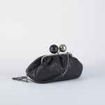 Borsa Nero Pasticcino Bag medium in nappa LECITO 2 MAX MARA WEEKEND 