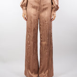 Pantalone Bronzo in satin PA288B 50 BOHEMIAN VI 