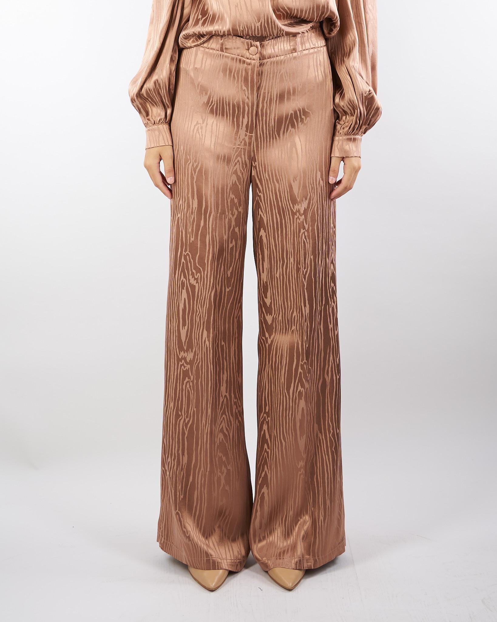 Pantalone Bronzo in satin PA288B 50 BOHEMIAN VI 