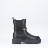 Stivaletti con morsetto Oval T Twinset