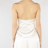 Top Champagne in satin con fiocco SS260348 36 ELEH 
