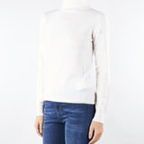 Maglia Panna collo alto in lana e cachemire EDUCATA 1 MAX MARA STUDIO 