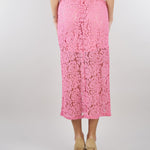 Gonna Rosa in pizzo NS109 50 NO SECRETS 