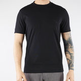 T-shirt Nero con logo bombato EM004911AF13715 MC633 EMPORIO ARMANI 