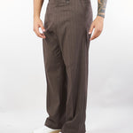Pantalone Moro gessato Relaxed fit PA3490 20 I'M BRIAN 