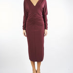 Abito Bordeaux in jersey GOYA 2 MAX MARA STUDIO 