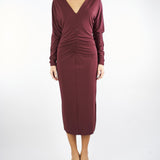 Abito Bordeaux in jersey GOYA 2 MAX MARA STUDIO 