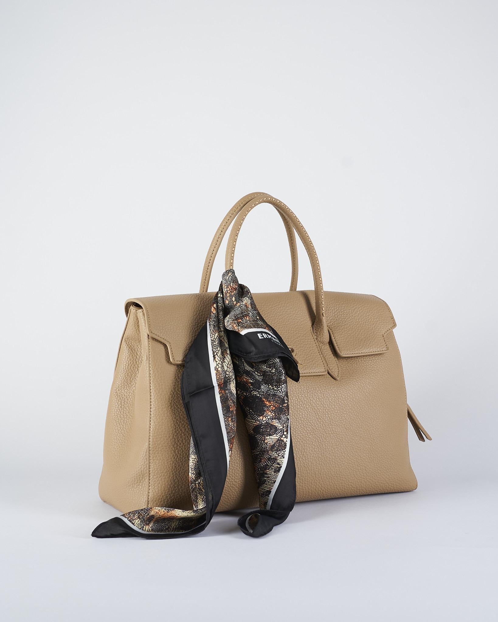 Borsa grande con logo e foulard D47ES009E2F MF700 ERMANNO BY ERMANNO SCERVINO 