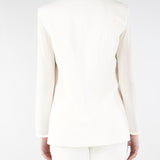 Giacca Barnet Avorio con fiore e maniche velate BARNET 4 NENETTE 