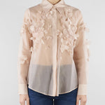 Camicia Frosty Cipria in organza FROSTY 220 NENETTE 