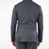 Giacca Grigio doppiopetto in flanella di lana 3932G2738250501 98 MANUEL RITZ 