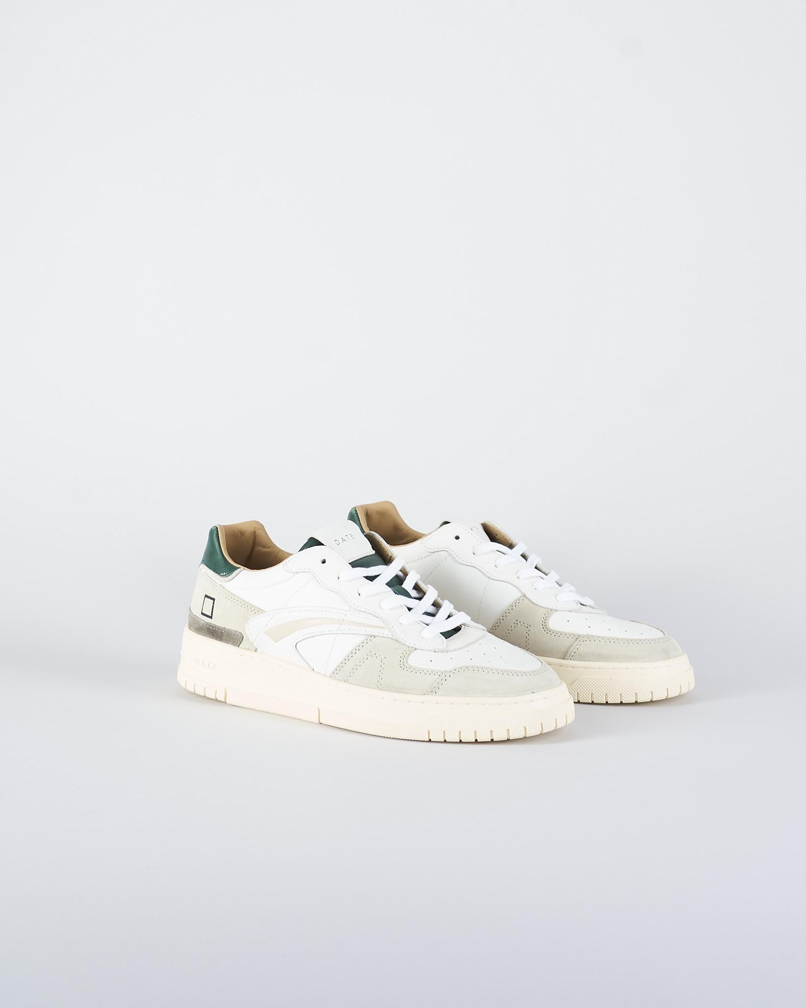 Sneakers Torneo Pure Vintage Calf White-Green M431TPVCWG WG DATE 