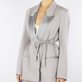 Giacca Grigio smocking