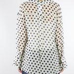 Blusa a pois Panna-Blu PBBEGREGE 1 PENNY BLACK 