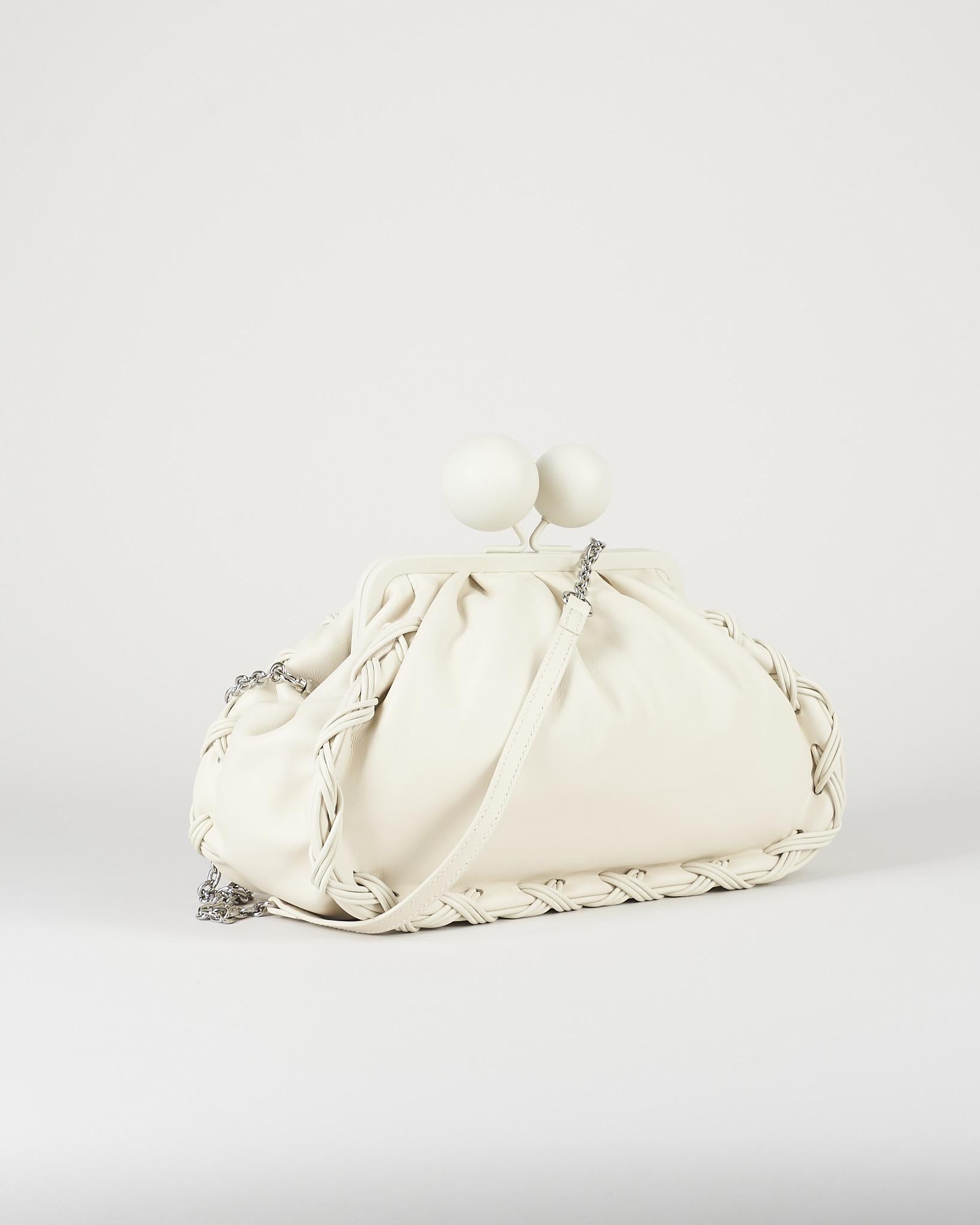 Borsa Pasticcino Bag Avorio medium in nappa WKALECITO 1 MAX MARA WEEKEND 