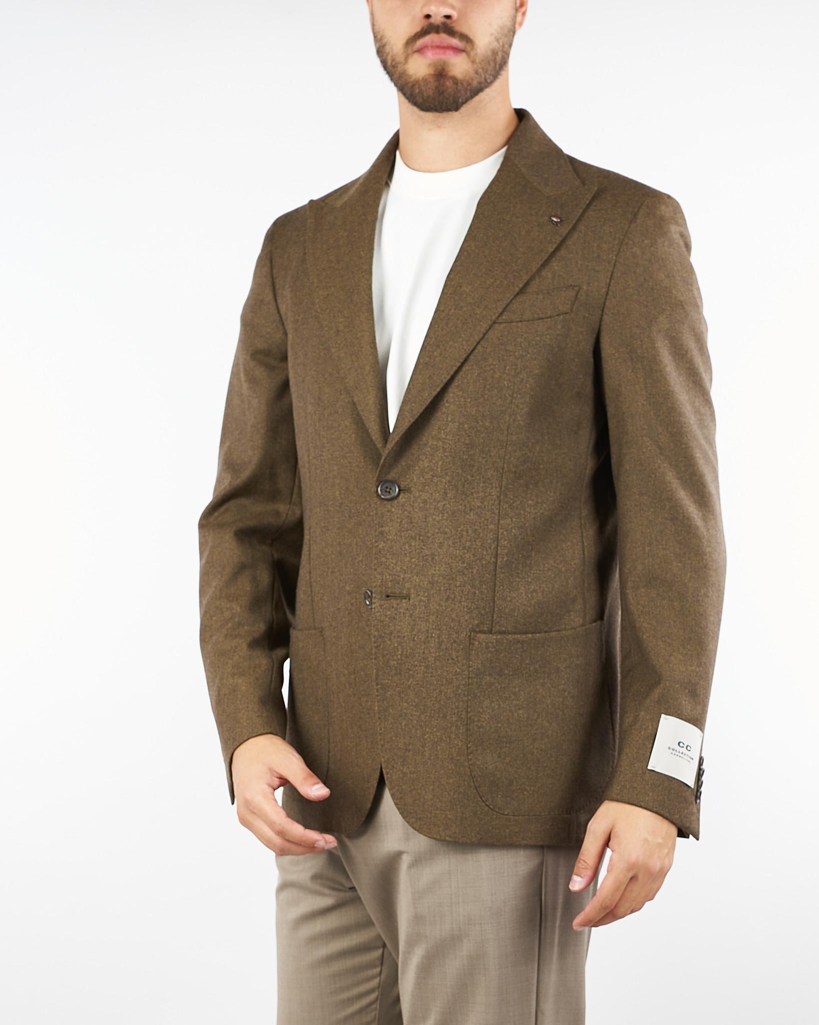 Giacca Verde in pura lana 26XZ512666321 71 CORNELIANI 