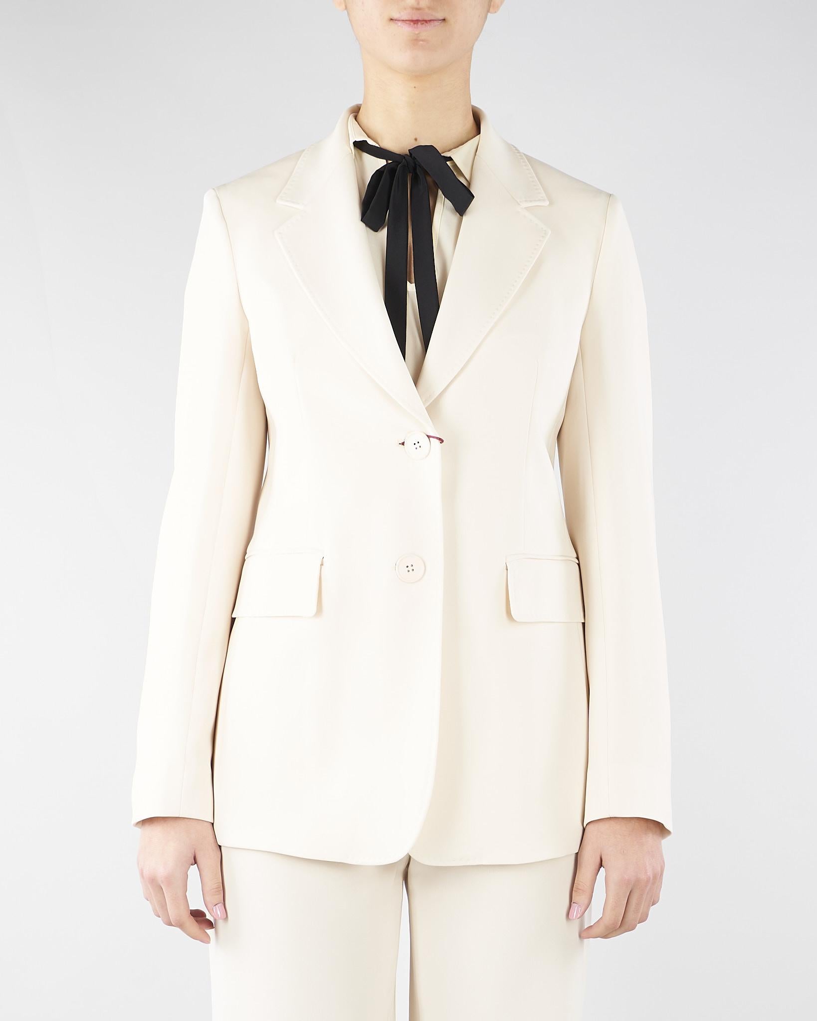 Blazer Burro in cady MSTLINZ 60 MAX MARA STUDIO 