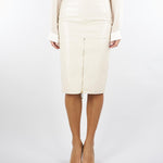 Gonna Milk con texture stampa cocco GO10856E2 DZ9 ELISABETTA FRANCHI 