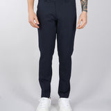 Pantalone Blu con elastico in vita