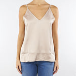 Top sottoveste Champagne in satin CARSO 2 MARELLA 