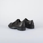 Derby Moro in pelle con doppia fibbia 23055PVR9 80 ANTICA CUOIERIA 