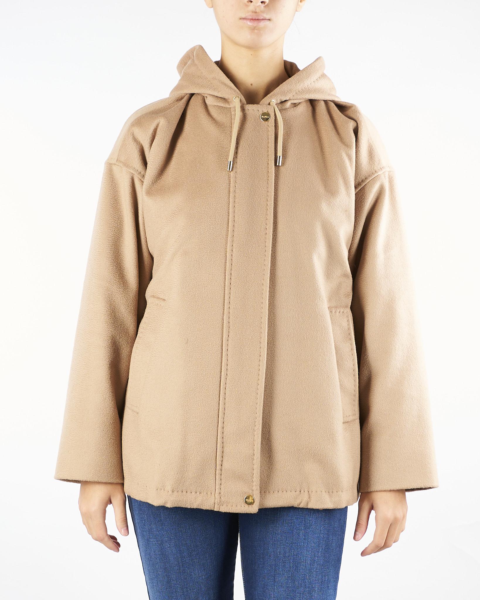 Caban Cammello in drap di lana DERRIS 6 MAX MARA STUDIO 