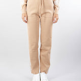 Pantalone in maglia con inserti in pizzo No Secrets