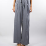 Pantalone Grigio con Coulisse e Laccio TF0374 38 VICOLO 