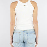 Top Bianco con perle NS263 02 NO SECRETS 