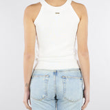 Top Bianco con perle NS263 02 NO SECRETS 