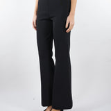 Pantaloni flare Nero in maglia TP3206 6 TWIN SET 