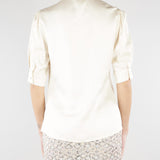 Camicia Vaniglia in raso ACT45029CA621 202 ACTUALEE 