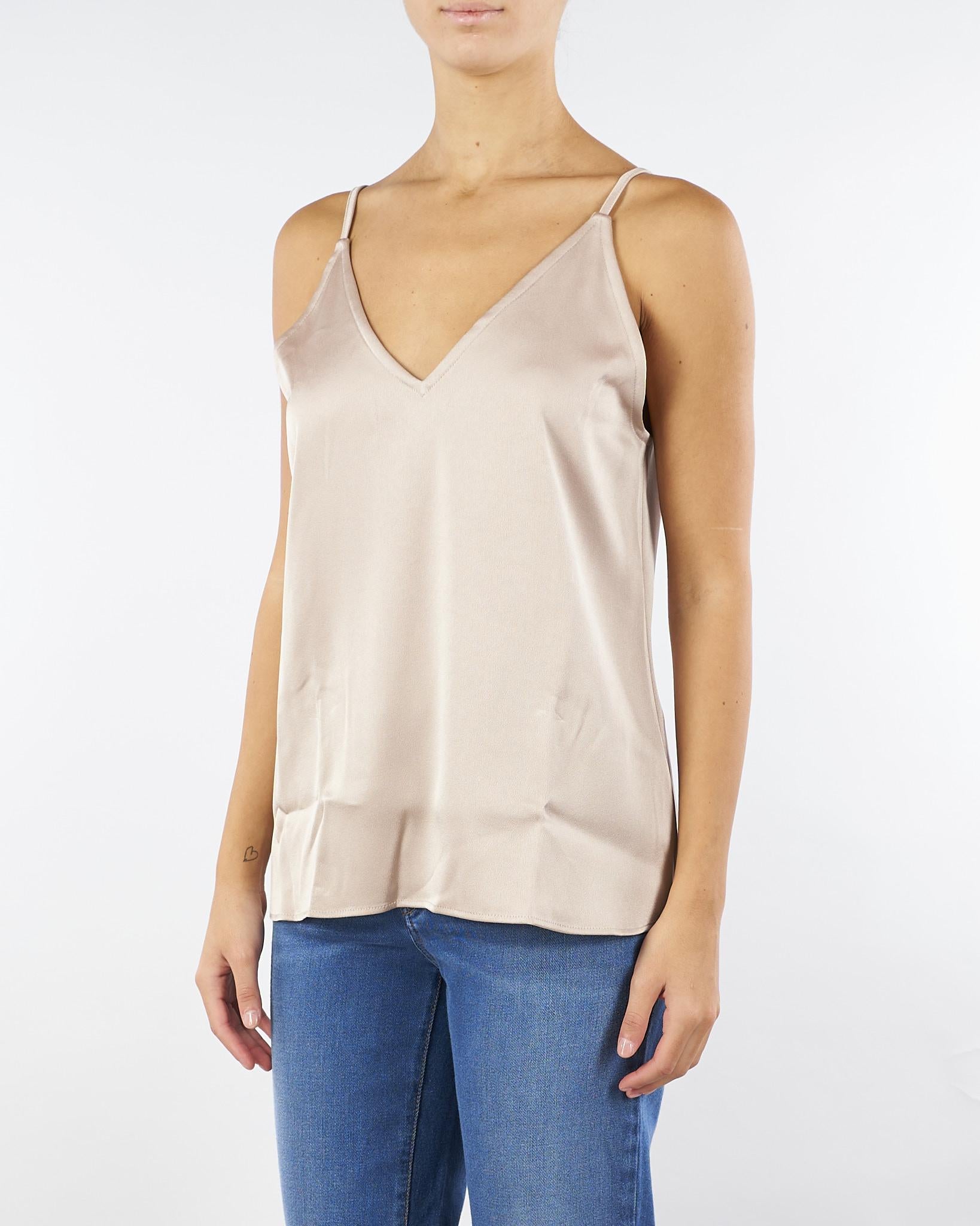 Top sottoveste Champagne in satin CARSO 2 MARELLA 