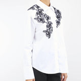 Camicia con ricamo in paillettes Ermanno by Ermanno Scervino