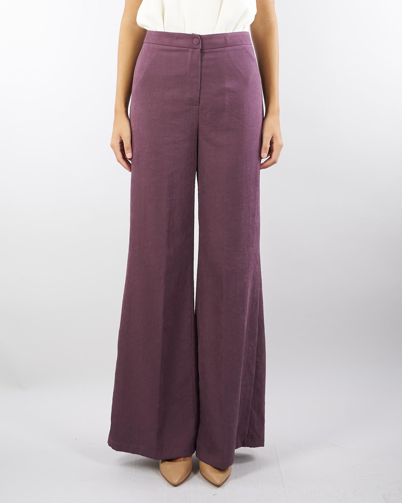 Pantalone Bordeaux wide leg PA288 85 BOHEMIAN VI 