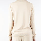 Maglia Dolcevita Beige in filato di seta e lana KIKU 2 MAX MARA WEEKEND 