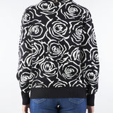 Cardigan Jacquard Nero-Bianco NS150 00 NO SECRETS 