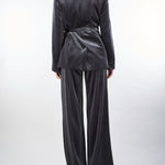 Tailleur Grigio in velluto AT138 98 ATELIER LEGORA 