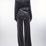 Tailleur Grigio in velluto AT138 98 ATELIER LEGORA 