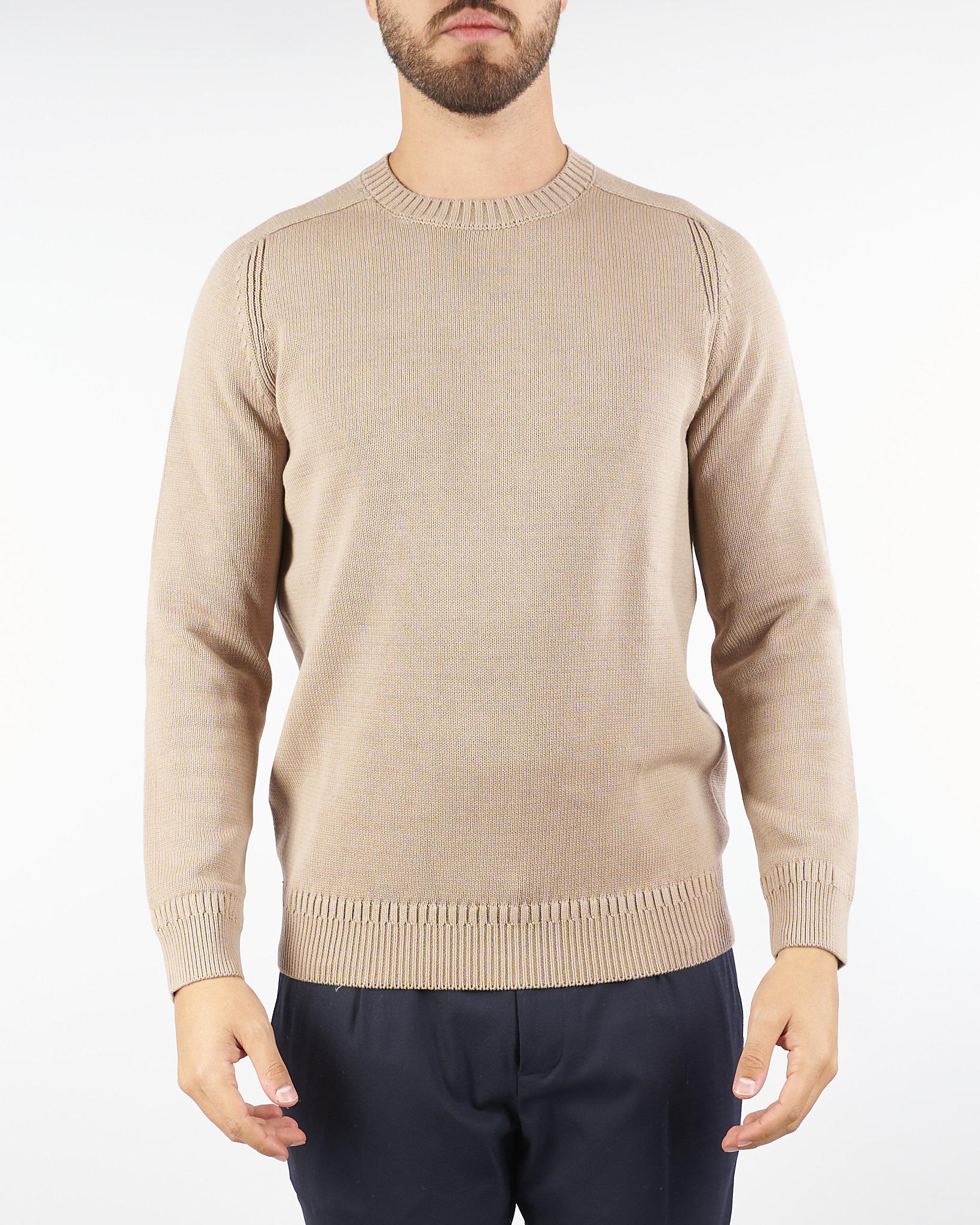 Maglia Beige in cotone caldo DK97087 30 DIKTAT 