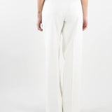 Pantaloni wide leg con fibbia Oval T Twinset