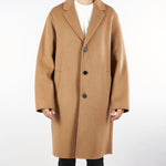 Cappotto Cammello oversize in pura lana B6F0022 12M AMARANTO 