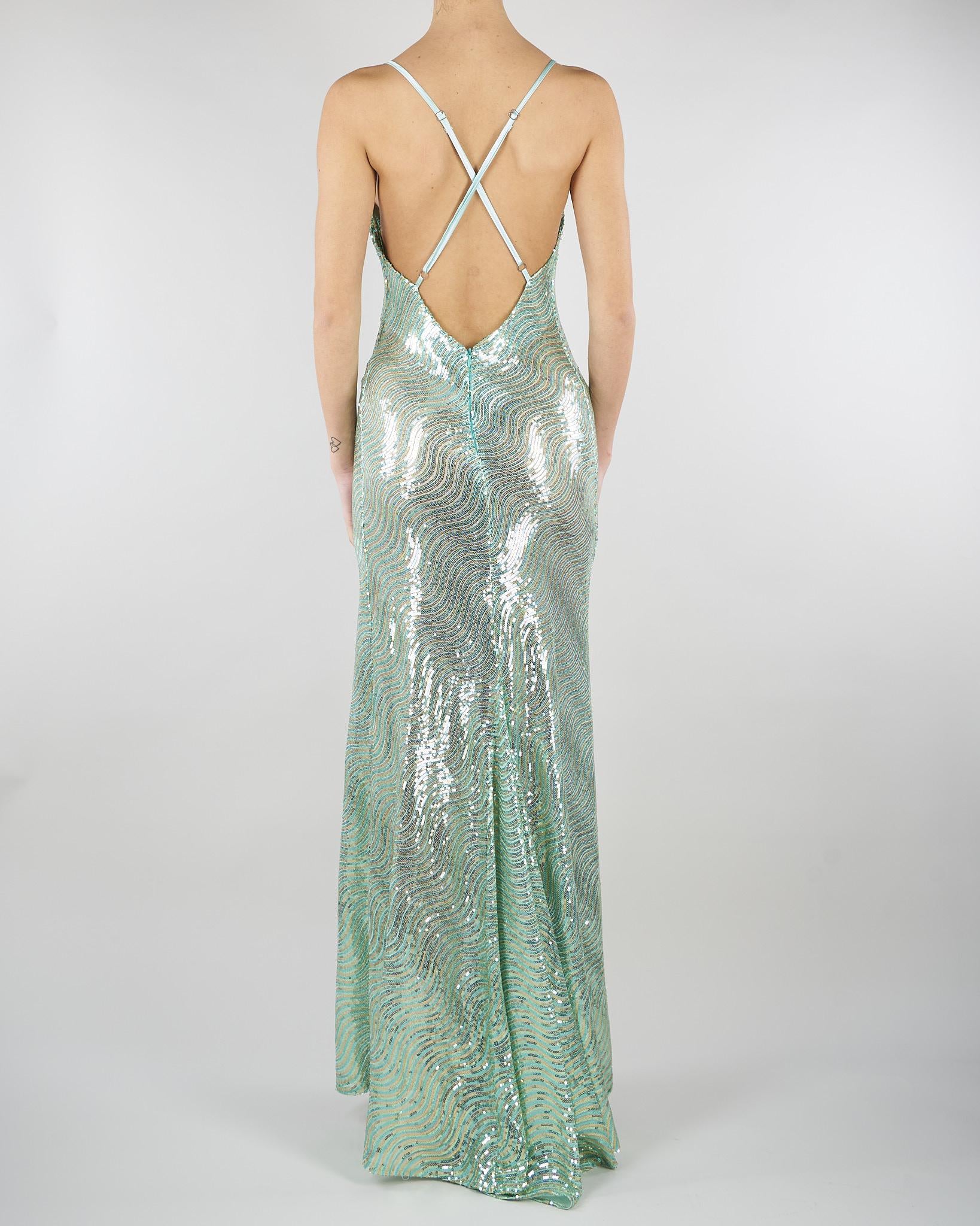 Abito Alore in paillettes ACTAB10AB4134 91 ACTUALEE 