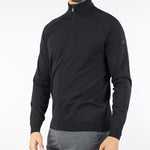 Maglia Nero Amos Cotton Full Zip Knit W25121 10 RRD 