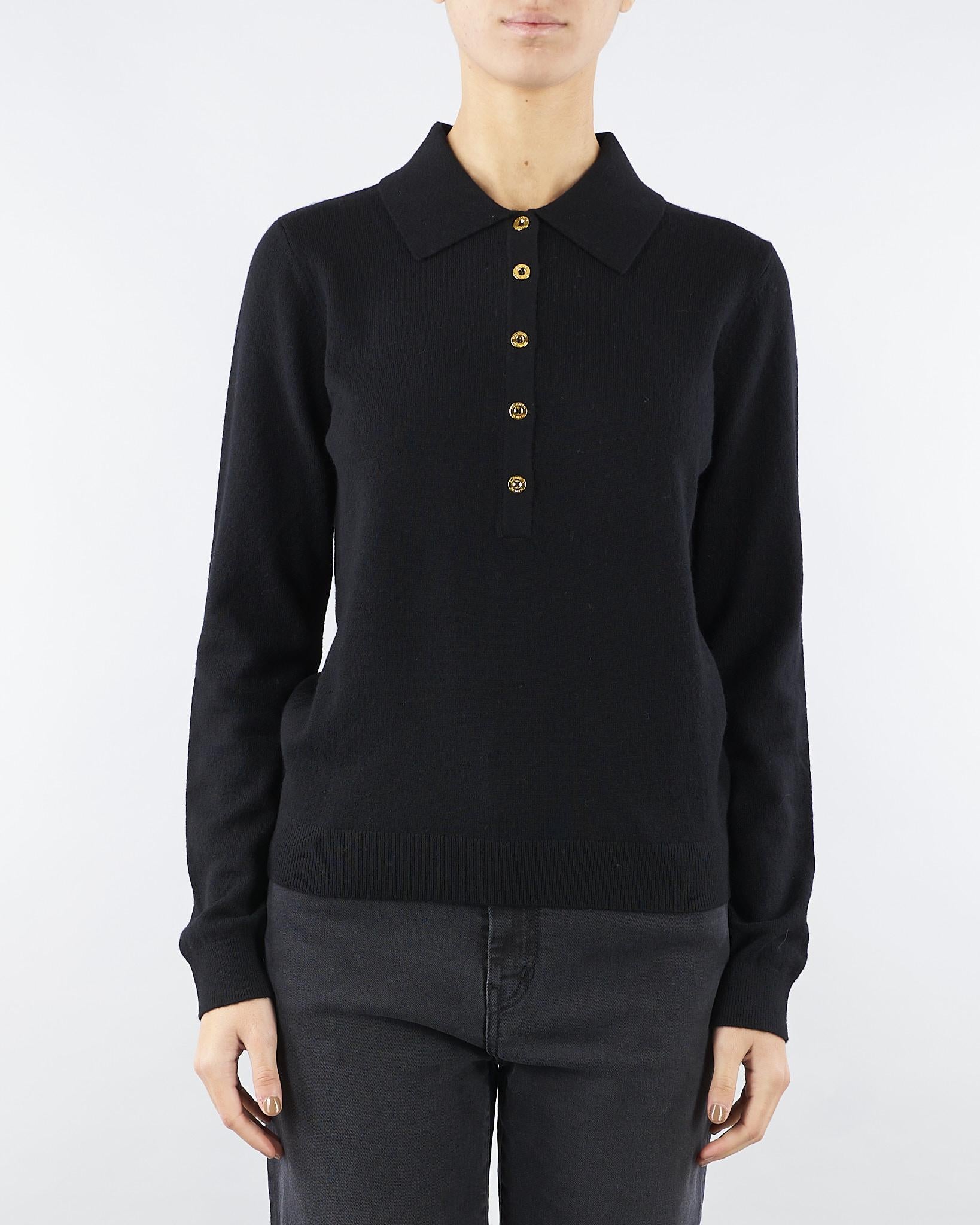 Maglia Nero n misto cachemire MK31S57E2 110 ELISABETTA FRANCHI 