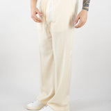 Pantalone Panna in tessuto fluido con gamba e fondo ampio PA3696 2 I'M BRIAN 